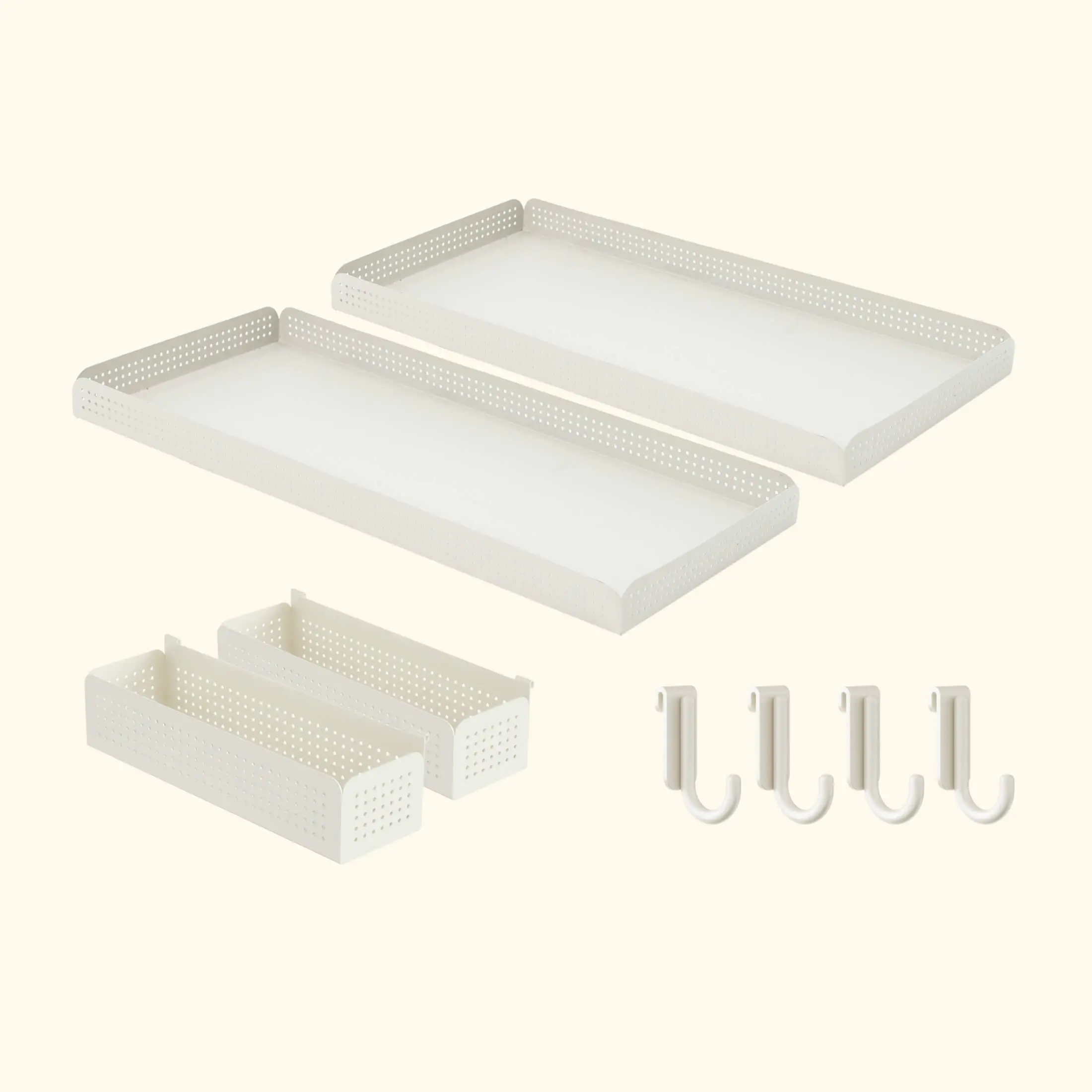 Vego Garden Pro Accessories Kit with Extra Top Tray for Double Storage, More Space - Ideal for Serious Home Gardening Enthusiasts, Pot Trays Included, Extra Tray