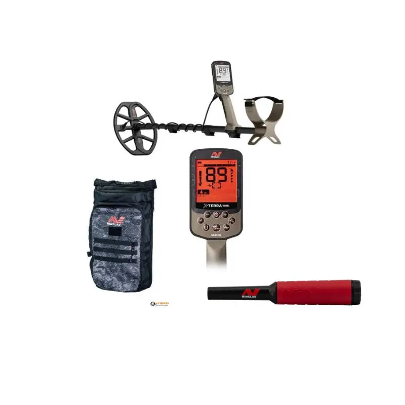 Minelab X-TERRA ELITE EXPEDITION Pack With Backpack & Pinpointer