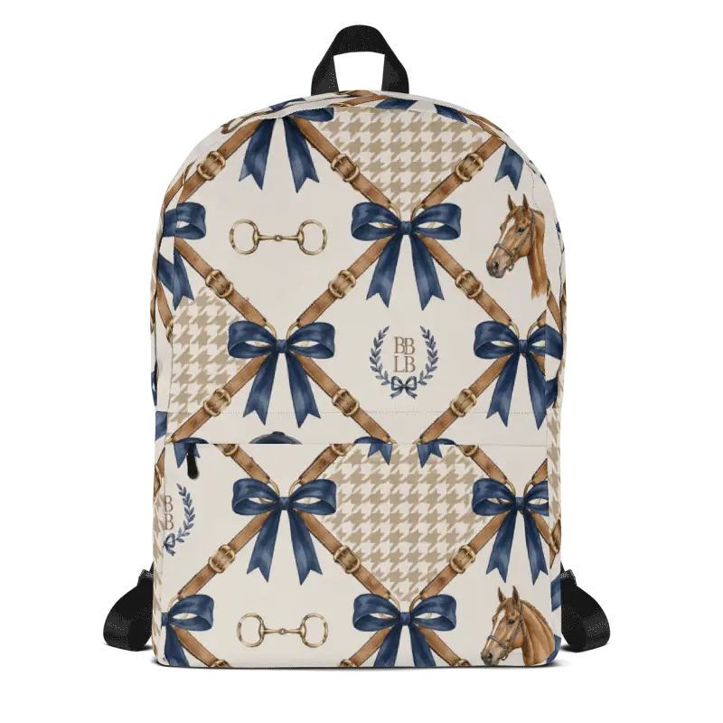 Blue Ribbon Equestrian Backpack