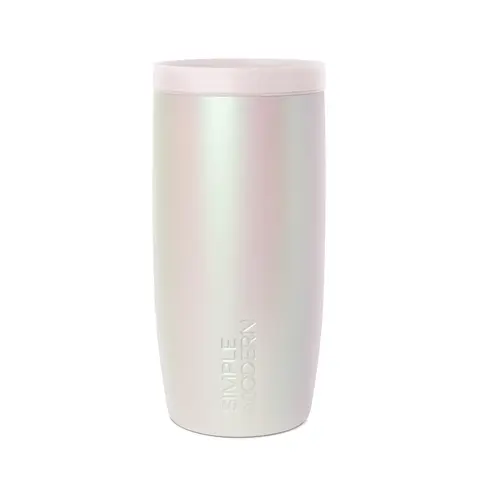 Simple Modern 16oz Signature Voyager Insulated Tumbler with 360° Lid and Ceramic Lining - Leak Proof - Dishwasher Safe