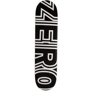 Zero Deck Bold Black 8.75"