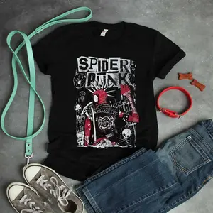 Retro Spider Punk Premium T-Shirt