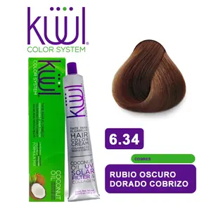 Küül Cobre, 6.34 Rubio Oscuro Dorado Cobrizo - Haircare