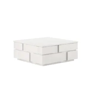 A.R.T. Furniture Portico Square Cocktail Table In White 323301-3317