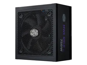Cooler Master MWE Gold 750 V3 ATX 3.1 Full Modular PSU, 750W, 80+ Gold Efficiency, 90° 12VHPWR|450W PCIe 5.1, Japanese Capacitors, Zero-RPM Mode, Hexagonal Fan Cover, 10-Year