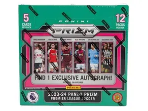 X 1 (ONE) Single Pack 2023-24 Panini Prizm Premier League EPL Soccer International Hobby Pack