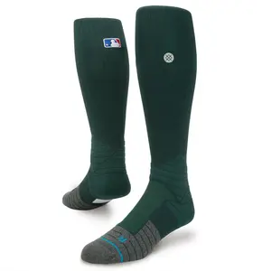 Stance MLB Diamond Pro Solid Color OTC Socks (Green)