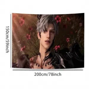 Love and Deepspace Sylus Tapestry, a horizontal decorative tapestry suitable for living room, bedroom, office or party decoration, the perfect gift idea, wall decoration tapestry.