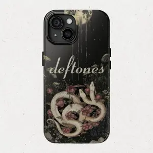 Deftones Snake Themed Phone Case Premium Matte Texture, Protection, Shockproof,  Anti-Fingerprint For IPhone 17-12, Pro Max, Pro Plus, and Samsung S25-22 Protection Safety