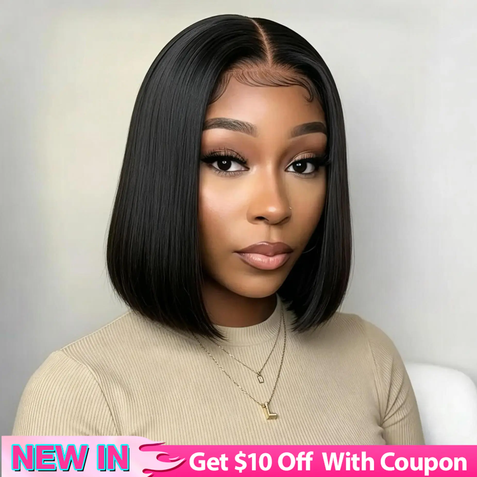 【New In】 Lemoda Bob Wig Human Hair 2x6 Lace Front Wigs Human Hair Pre Plucked 200% Density Short Bob Wig For Black Women summerwins