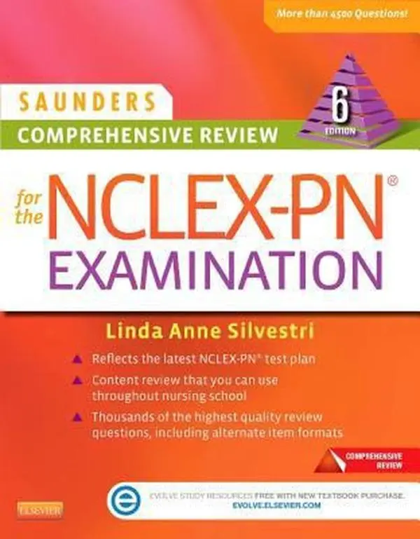 USED Book - Saunders Comprehensive Review for the NCLEX-PN® Examination by Linda Anne Silvestri PhD  RN  ANEF  FAAN (Paperback) - english
