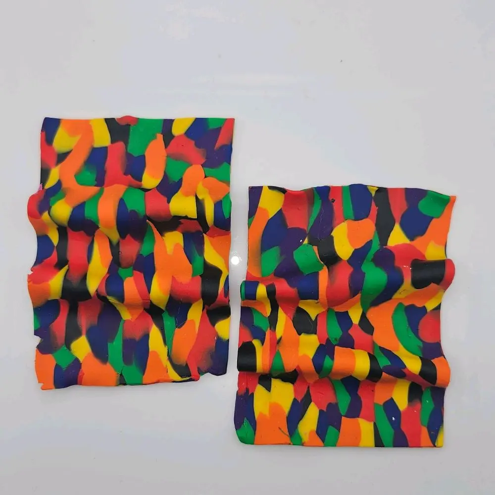 LYNDSAY -Chromatic Shift, Polymer Clay, Statement Earrings
