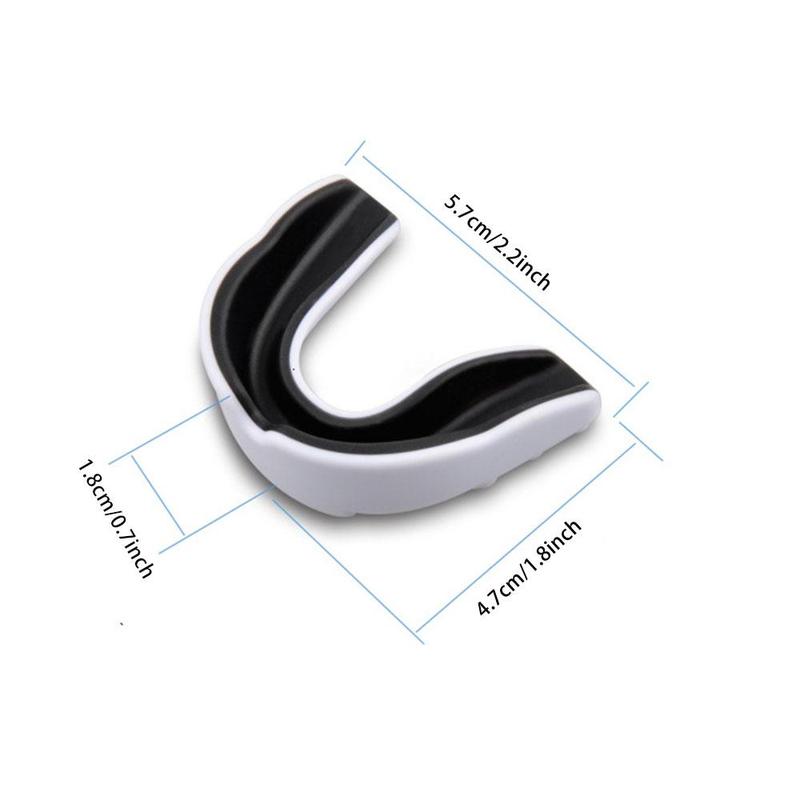 Anti-chipping Basketball Sports Mouth Guard, 4 Counts/set Boxing Equipment, Boxing & Martial Arts Mouth Guard, Mouth Protective Tool for Sports, Christmas Gift