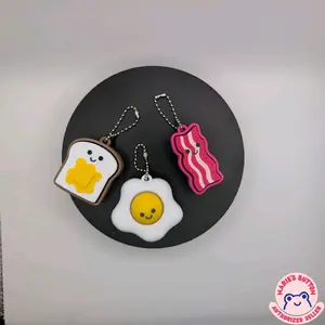 Breakfast Buddies 3D Printed Fidget Clickers