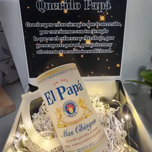 Father's Day Gift Box with 16oz Glass, Thoughtful Present for Dads