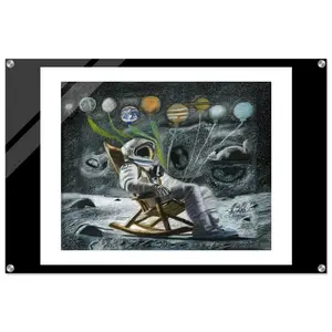Drawing Print on Acrylic Glass: ("Stars Align")