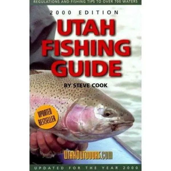 USED Book - Utah Fishing Guide 2000 by Steve Cook (Paperback) - english