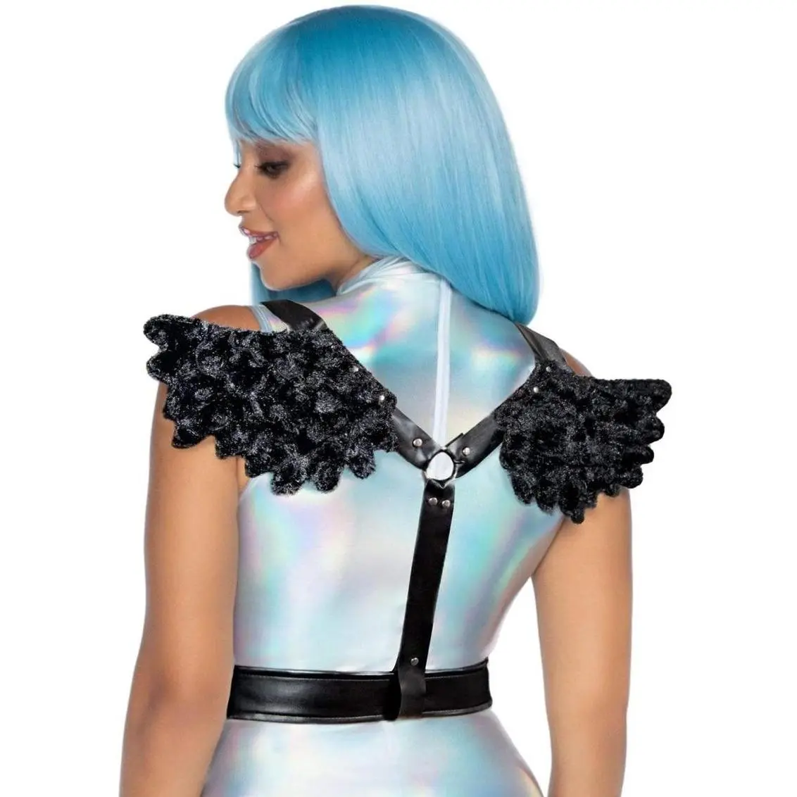 Leg Avenue Furry Angel Wing Body Harness