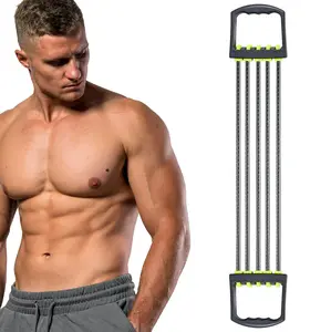 Elastic Fitness Resistance Band Chest Expander Rope Chest Muscle Strength Training Tool, Chest Expander Detachable 5 Fitness Resistance Bands Chest Muscle Strength Training Pull Rope，TikTokShopBlackFriday