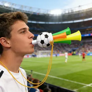 Football Horn Set, Cheerleading Trumpet Toy, Sports Rally Horn, Euro Cup Support Props, Football Match Atmosphere Horn