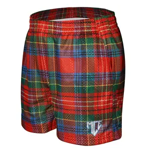Vintage plaid MCE mesh shorts Vintage plaid MCE mesh shorts