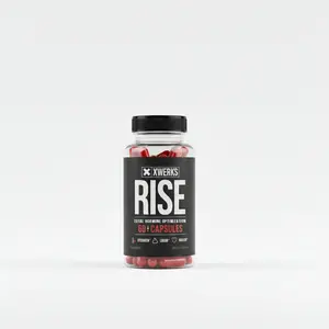 Xwerks RISE Total Muscle Optimization Capsules - 60 Count, Natural Vitality & Performance Support, Tongkat Ali Extract