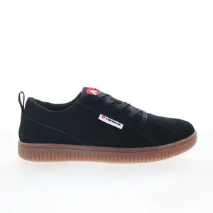 Airwalk The OG CW06506M Mens Black Suede Low Top Spring Lifestyle Sneakers Shoes