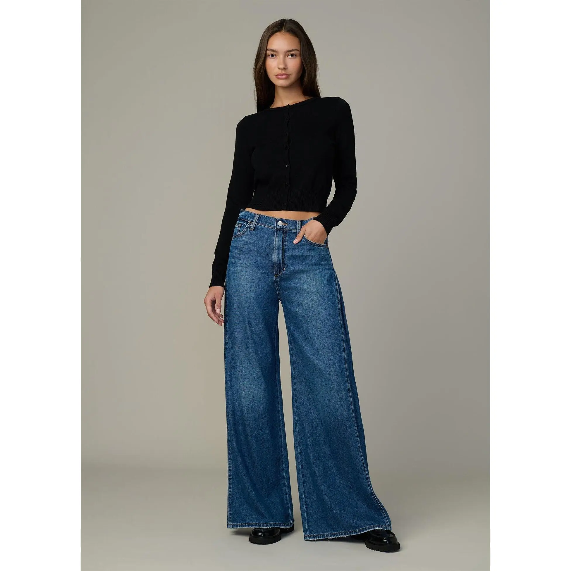 THE SIDE PLEAT JEAN