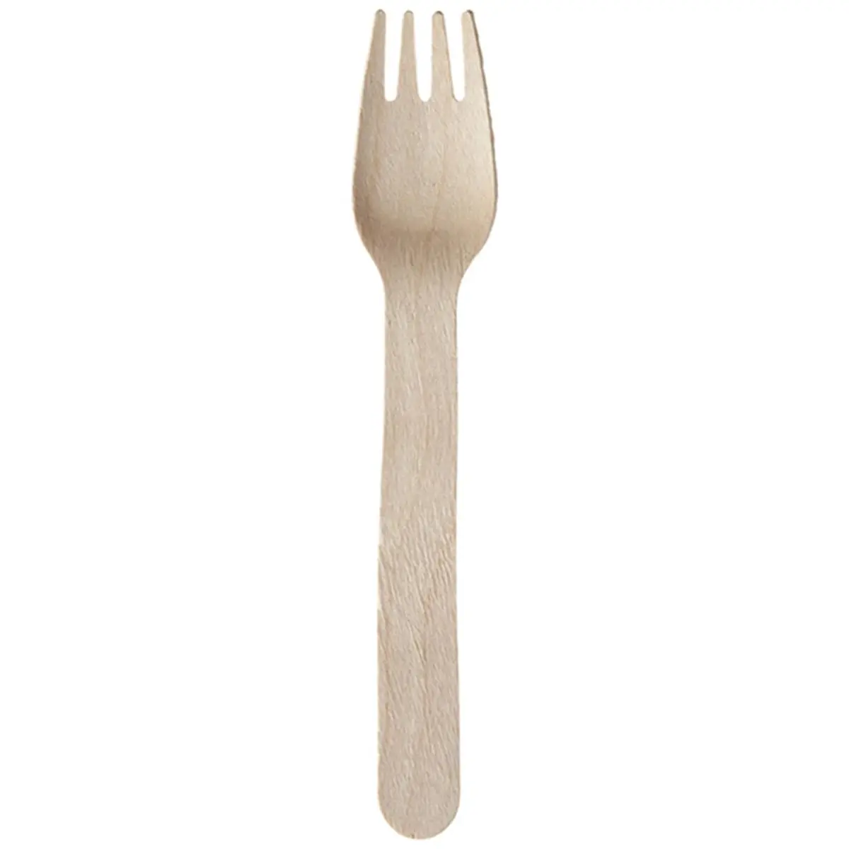 212 MAIN Disposable Biodegradable Compostable Natural Wood Forks - 6.22 In. Eco-Friendly Camping Cutlery, Take Out & Entertaining Tableware Utensils, PacknWood 210CVB1, Pack of 2000