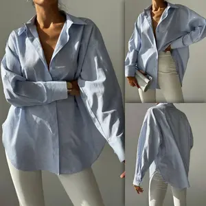 Oversized Striped Shirt