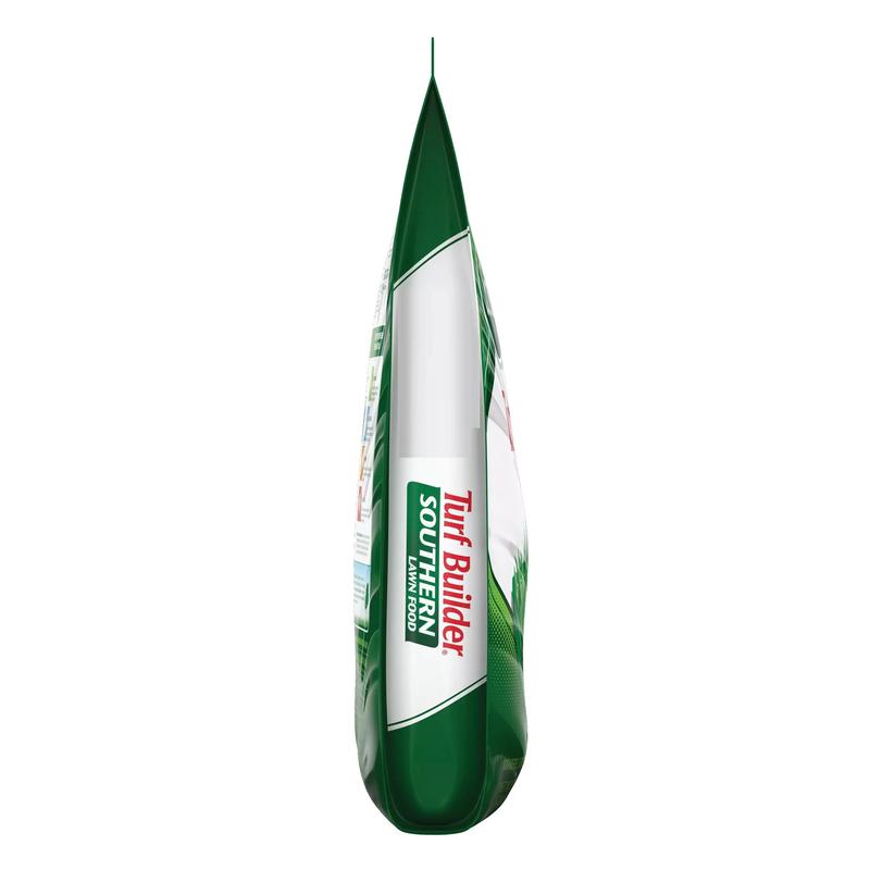 Turf Builder Southern Lawn Fertilizer 5000 sq ft 14.06 lb Protects Against Heat & Drought Scotts All-in-One Particles