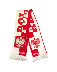 Polska Distressed Eagle Red White Checker pattern