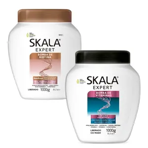 Skala Bomba de Vitaminas + Biotina - Hair Growth, Strenght, Thicker, Shine, 2(1000g)