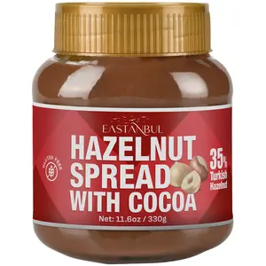 Eastanbul Cocoa Hazelnut Spread, Chocolate Hazelnut Spread, 11.6oz