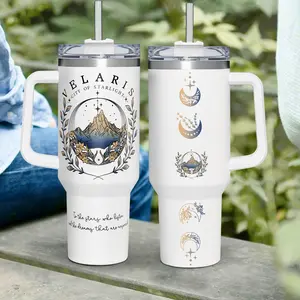 Velaris ACOTAR 40oz Tumbler, Velaris City Of Starlight, The Night Court 40oz Tumbler, SJM Merch Tumbler, Court of Dreams, Rhysand 40oz Cup