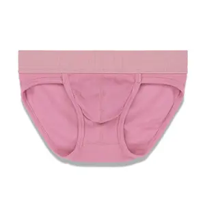 C-IN2 Hard//Core Sport Brief Pietro Pink for Men | Cotton-Blend Fabric with Vintage Look and Built-In Flex | Sculpted Pouch for Lift & Support