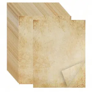 Vintage Material Paper Printing A4 Blank Stationery Writing DIY Handmade Journal Decoration Letterpaper, 30/60 Sheets