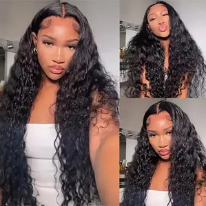 [Summer Essential] Wiggins Hair Glueless Loose Deep Wave Wig Side Part & Middle Part 6*8 Lace Closure Wigs Human Hair With Adjustable Drawstring Ready To Go And 7*4 Wig Pre Plucked 13x4 Lace Front Wigs #WeeklyDeals