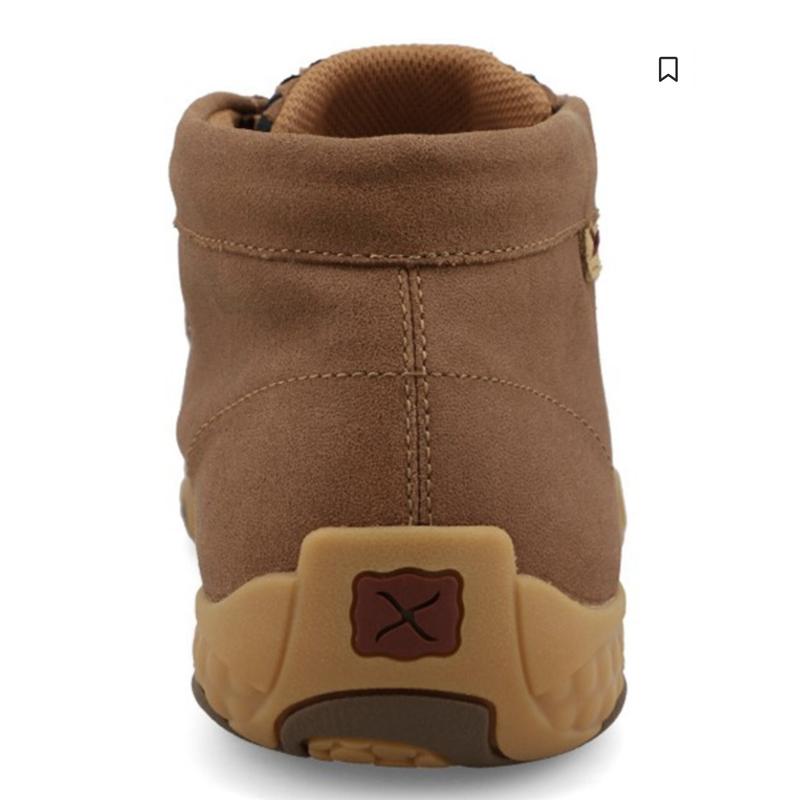 Twisted X Men's Chukka Driving Moc Gingerbread & Black