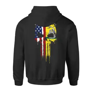 Howitzer Style Men's Hoodie Don't Tread Pullover Military Grunt MFG, Original, Casual, Cotton, Long