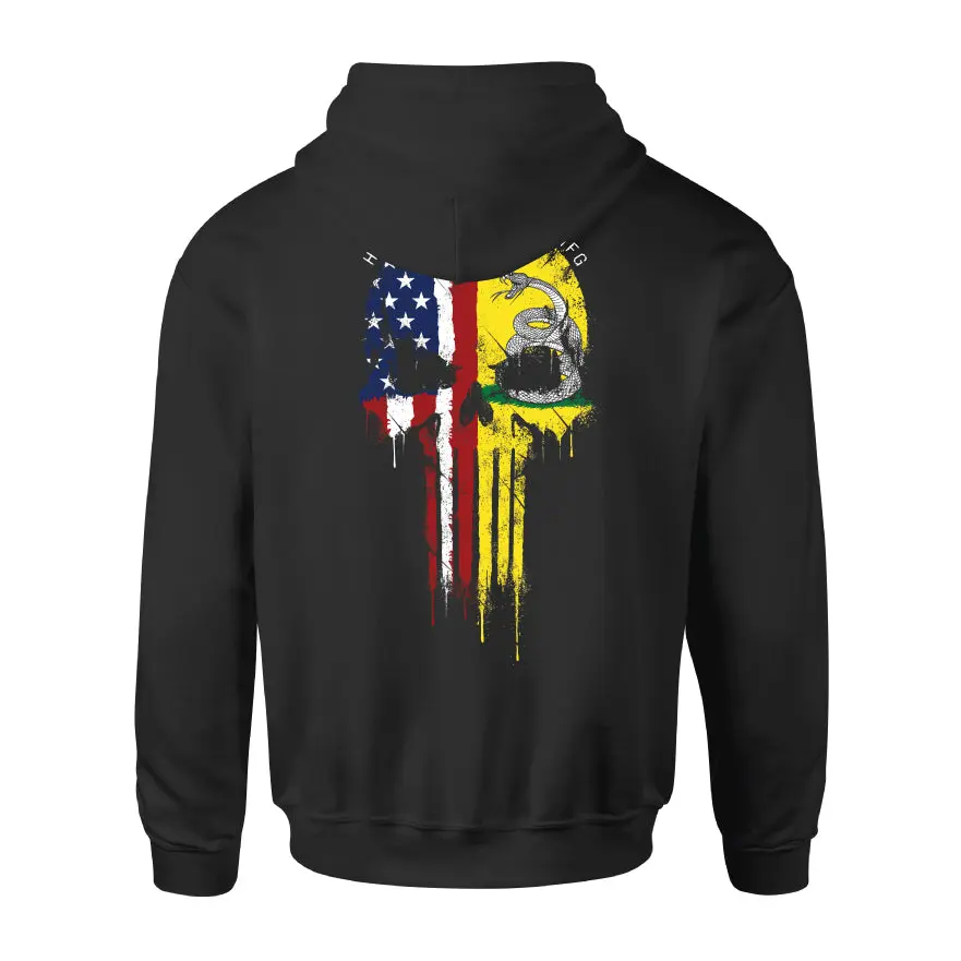 Howitzer Style Men's Hoodie Don't Tread Pullover Military Grunt MFG, Original, Casual, Cotton, Long