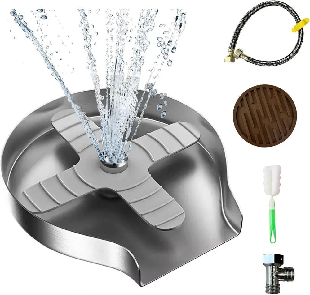 Stainless Steel Glass Rinser for Sink – Fast Cup Washer