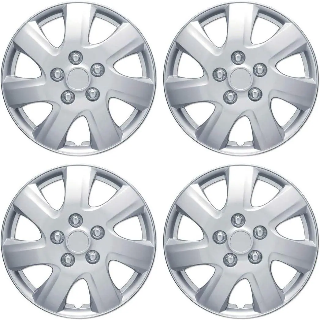 Hubcaps Wheel Covers For Toyota Camry 16 Inch Hubcaps Set Of 4, Snap-on Direct OEM Replacement For Toyota Camry Hubcaps 16 Inch Wheel Covers Impact-Resistant High Durability (Full Set of 4)