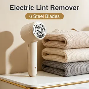 1 Count Rechargeable Fabric Shaver, Cordless Portable Defuzzer for Home and Travel Use