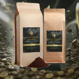 ALPHA GRINDS ORGANIC LIONS MANE & CHAGA MUSHROOM COFFEE 16oz