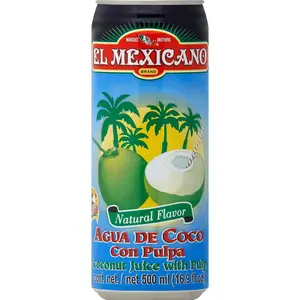 El Mexicano, Coconut Juice with Pulp 16.9 oz