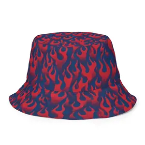 Red Flames Bucket Hat