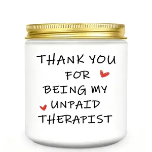 Best Friend Birthday Gifts for Women, Funny Friendship Sister Coworkers Bestie Mom Boss Gag Gift for Her, Aroma Lavender Scented Candles