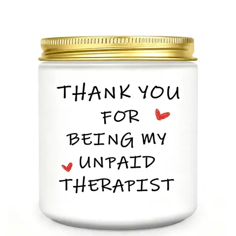 Best Friend Birthday Gifts for Women, Funny Friendship Sister Coworkers Bestie Mom Boss Gag Gift for Her, Lavender Scented Aroma Candles