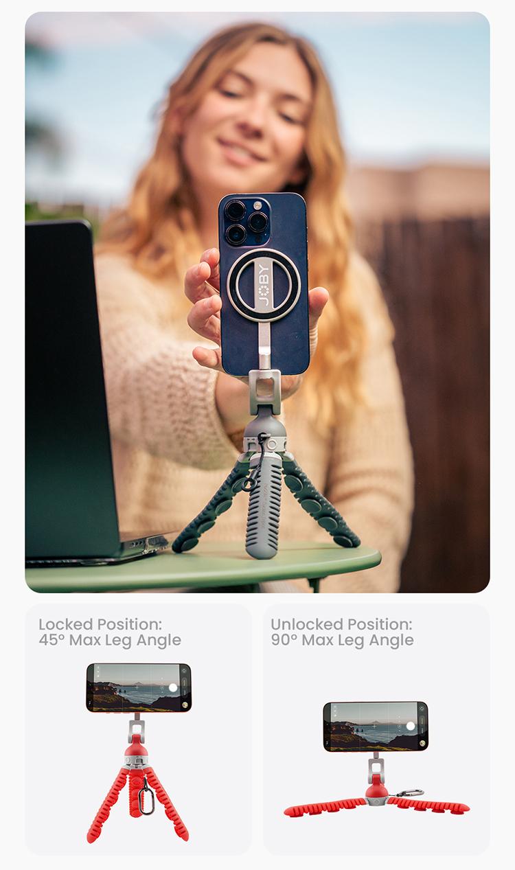 JOBY   PodZilla   Octo   Suction   Tripod